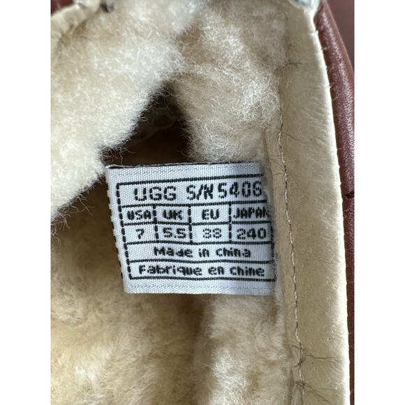 Women's Size 7 UGG Australia Slip-On Hartford Loafer, New With Box - Picture 3 of 13